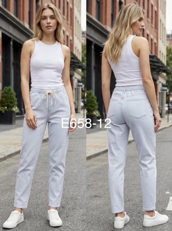 Spodnie damskie Roz 34-42, 1 Kolor .Paczka 10 szt